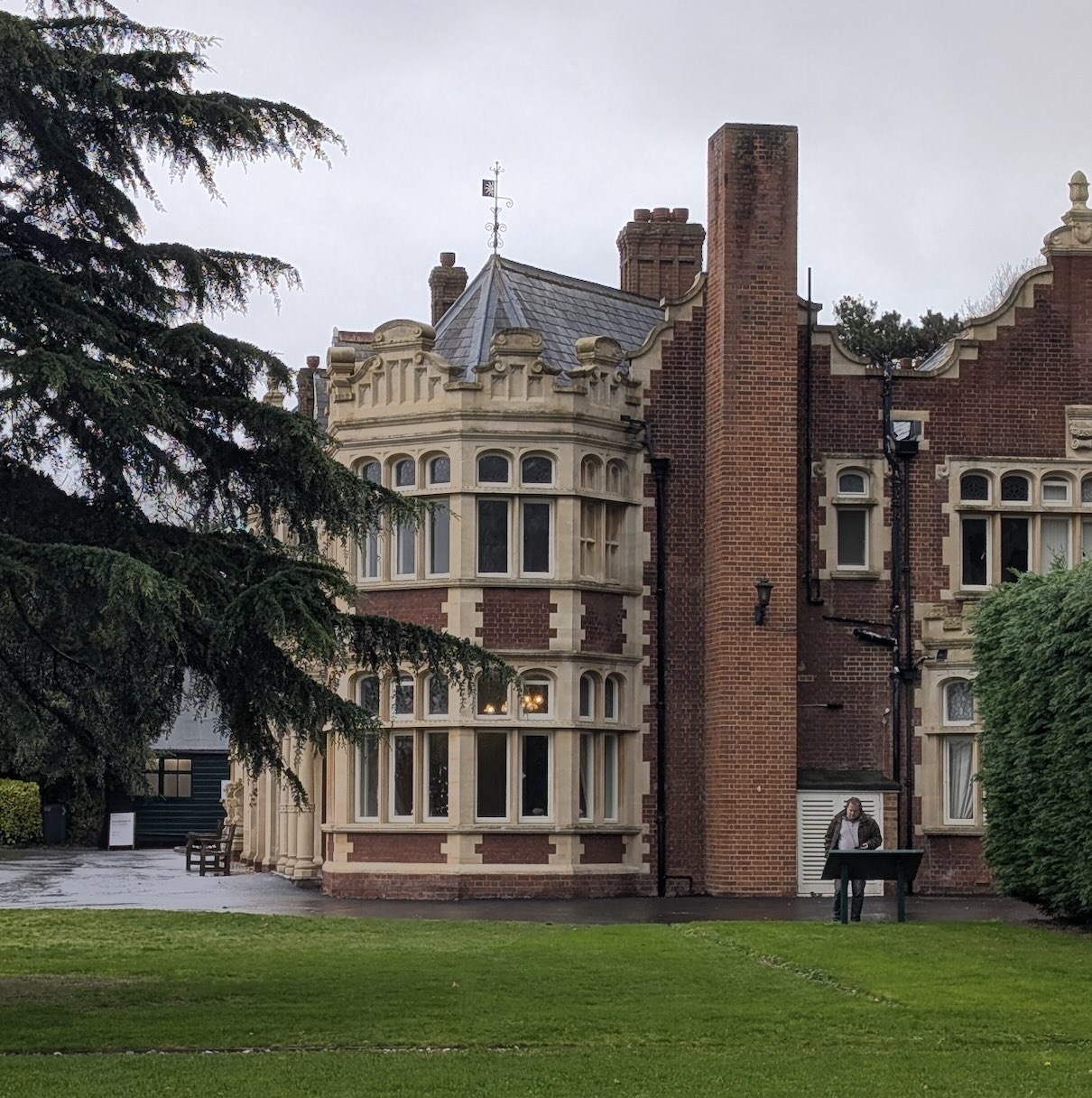 Photo of my visit of Bletchley Park.